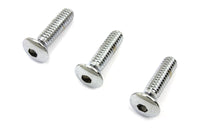 HARLEY Chrome Air Cleaner Mount Screws Fits 0-  Replacement, application for S&S covers