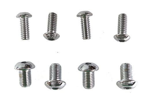 HARLEY Fork Cover Mount Kit Chrome Fits 1987-UP FLST,