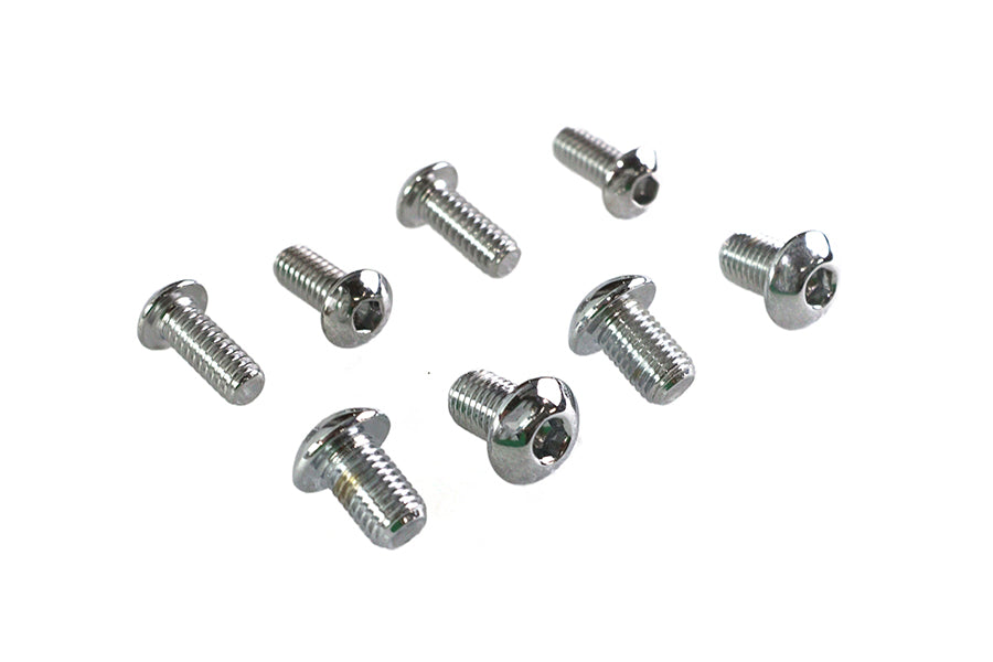 HARLEY Fork Cover Mount Kit Chrome Fits 1987-UP FLST,