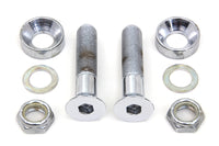 HARLEY Lower Shock Mount Kit Chrome Fits 1991-2017 FXD,