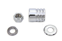 HARLEY Front Axle Spacer Kit Groove Style Chrome Fits 1997-1999 FLSTC,