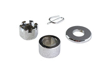 HARLEY Rear Axle Spacer Kit Chrome Fits 1986-1999 XL, Rear Fitment