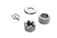 HARLEY Rear Axle Spacer Kit Chrome Fits 1986-1999 XL, Rear Fitment