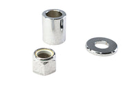HARLEY Front Axle Spacer Kit Smooth Style Chrome Fits 1997-UP FXSTS,