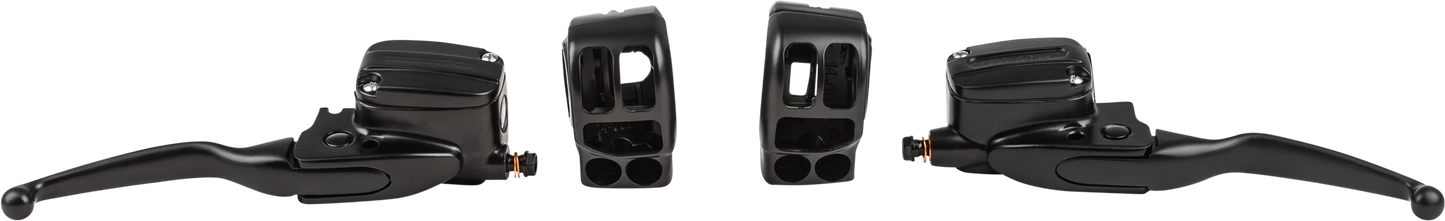 HARLEY HARDDRIVE HANDLEBAR CONTROL KIT BLK HYD CLUTCH `17-20 FLH  53983