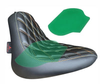 Champ Customs Double Diamond GEL Seat for Yamaha V Star 650 | Premium Comfort & Style