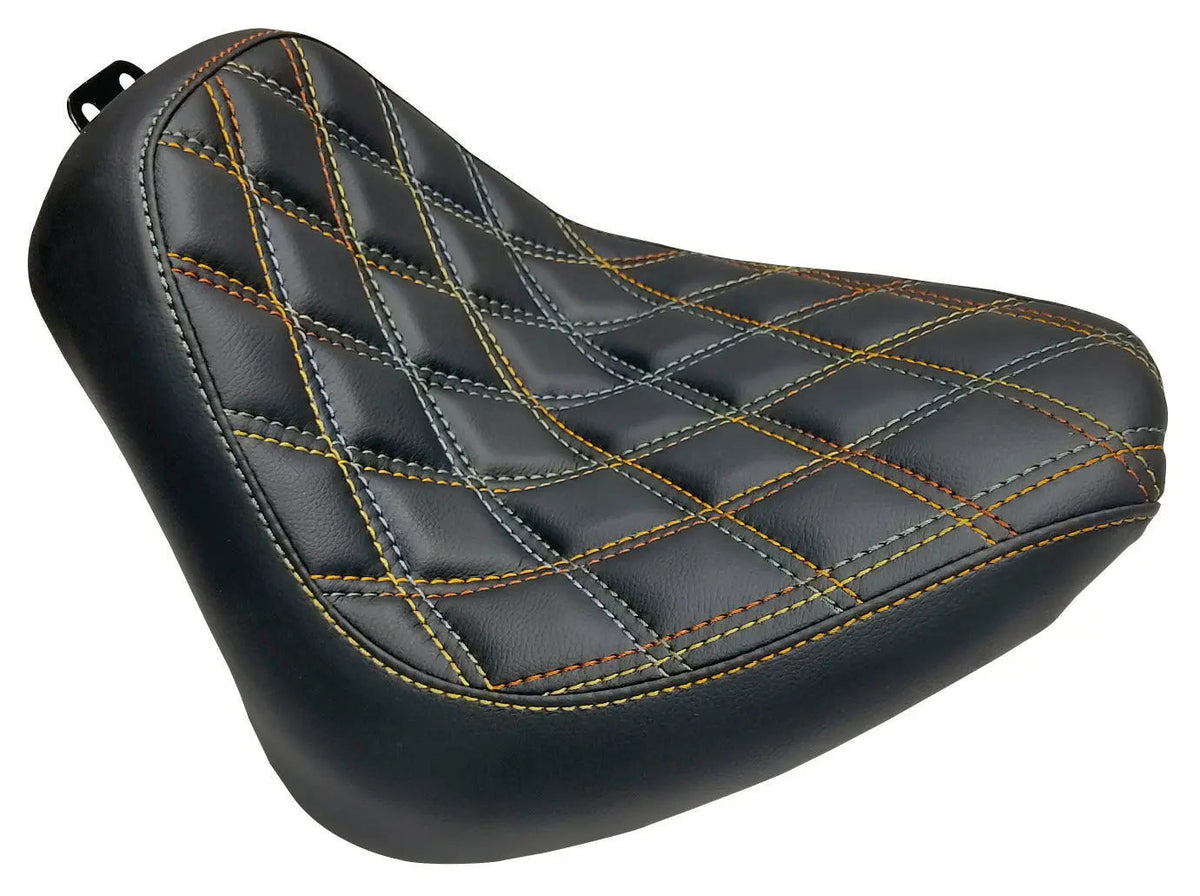 Champ Customs Double Diamond GEL Seat for Yamaha V Star 650 | Premium Comfort & Style