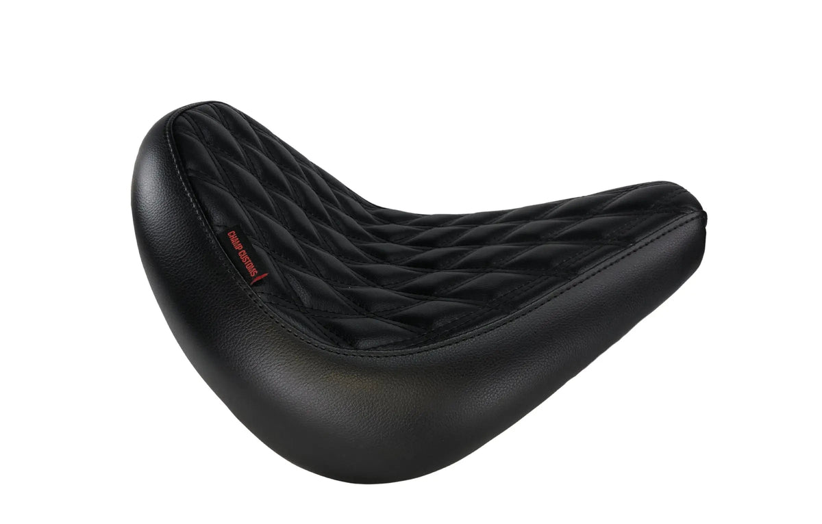 Champ Customs Yamaha V Star 650 Classic / DragStar 650 DIAMOND GEL Seat – Premium Comfort & Durability