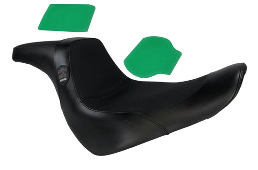 Champ Customs Performance Gripper Dual Hybrid GEL Seat for Softail low rider  2018-2025