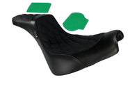Harley Davidson Softail Performance Seat Street Bob FXBB/S, Standard FXST Diamond Stitch (2018-2025) Dual GEL | Champ Customs