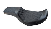 Harley Dyna Performance Diamond Dual Hybrid GEL Seat 2006-2017 | Champ Customs