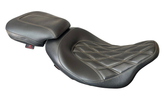 Driver Passenger Seat Fit For Harley Touring Electra Street Road Glide 2009-2024