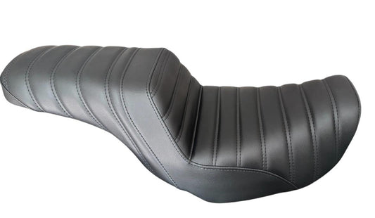 Harley Davidson Dyna FXD , FXDWG Double Tuk&Roll Stitch 2-UP Driver Gel Seat 2006-2017