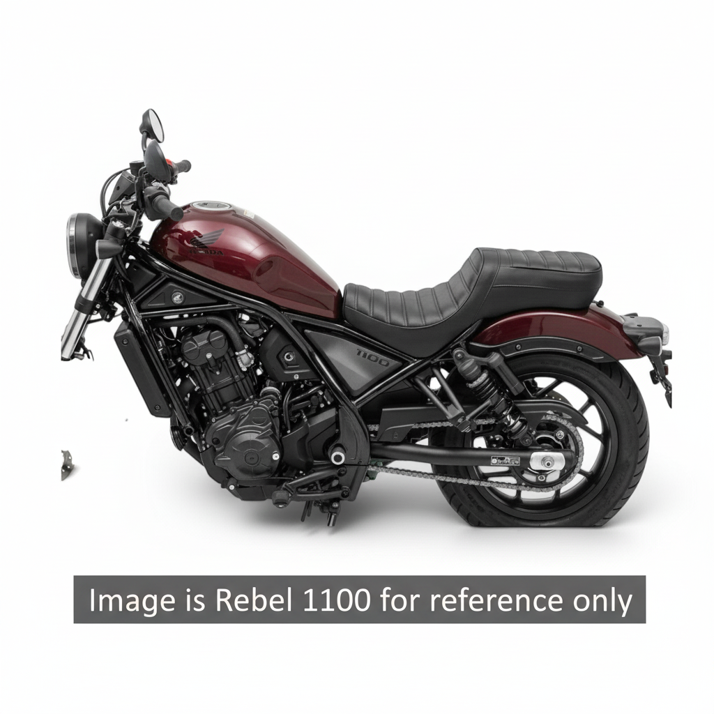 HONDA Rebel 300 & 500 Tuk&Roll Stitch Gel Dual Seat 2017-2026