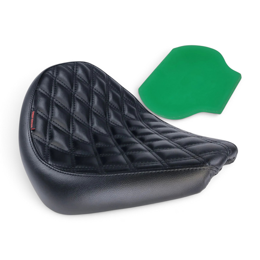 Champ Customs Yamaha V Star 650 Classic / DragStar 650 DIAMOND GEL Seat – Premium Comfort & Durability