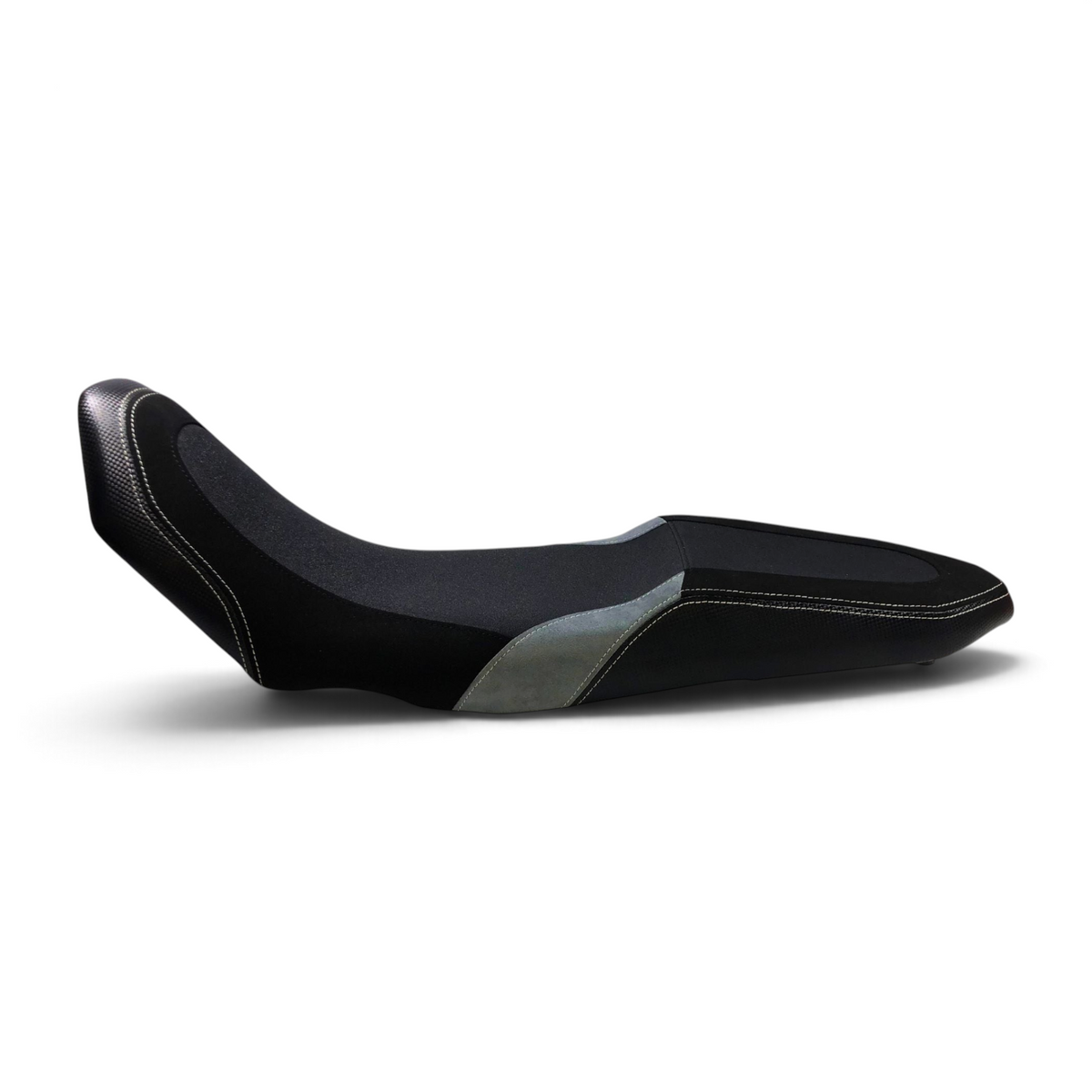Yamaha Tenere 700 Comfort Seat Grip Top with Carbon & Suede Panels | Champ Customs Adventure Pro Standard Height