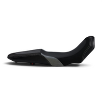 Yamaha Tenere 700 Comfort Seat Grip Top with Carbon & Suede Panels | Champ Customs Adventure Pro Standard Height