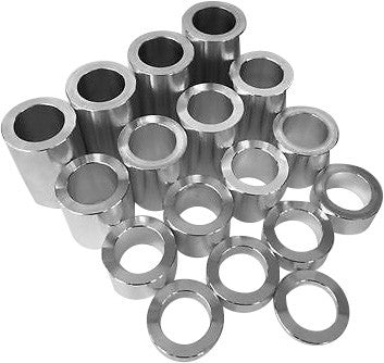 HARLEY HARDDRIVE 1" CHROME WHEEL SPACER KIT 17 PIECE KIT  339359