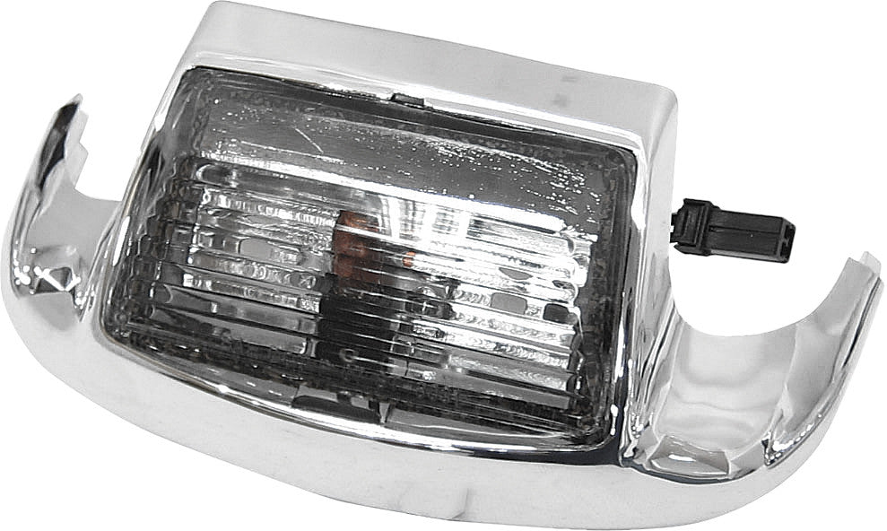 HARLEY HARDDRIVE FRONT FENDER TIP LIGHT SMOKED LENS  161108
