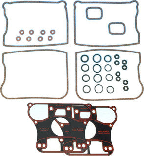 HARLEY JAMES GASKETS GASKET ROCKER COVER W/CORK RKR PAPER BASE KIT 17033-83-R  17033-83-R