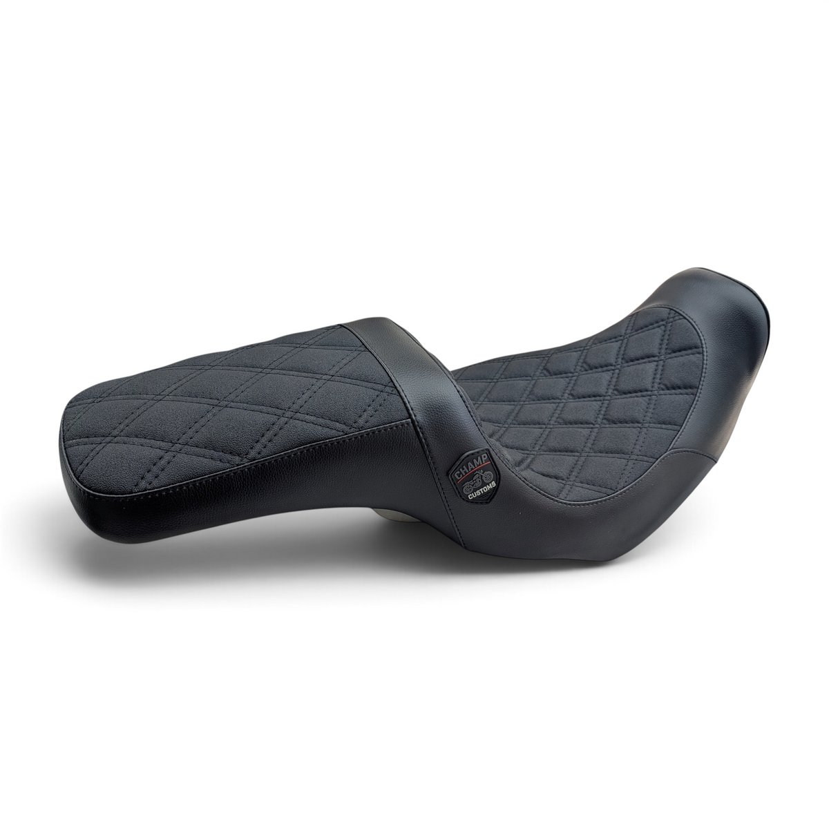 Harley Dyna Performance Diamond Dual Hybrid GEL Seat 2006-2017 | Champ Customs