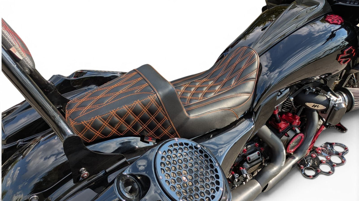 Harley Davidson Touring GEL Seat Step-Up Outlaw Electra Street Road Glide 2009-2023