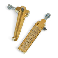 Solid Brass Foot Pegs by Champ Customs  – Anderson Style