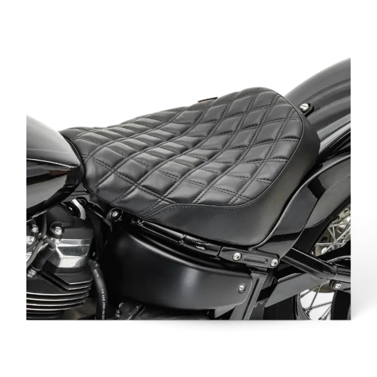Harley Davidson Softail Street Bob FXBB/S, Standard FXST Diamond stitch GEL Seat 2018 - 2025