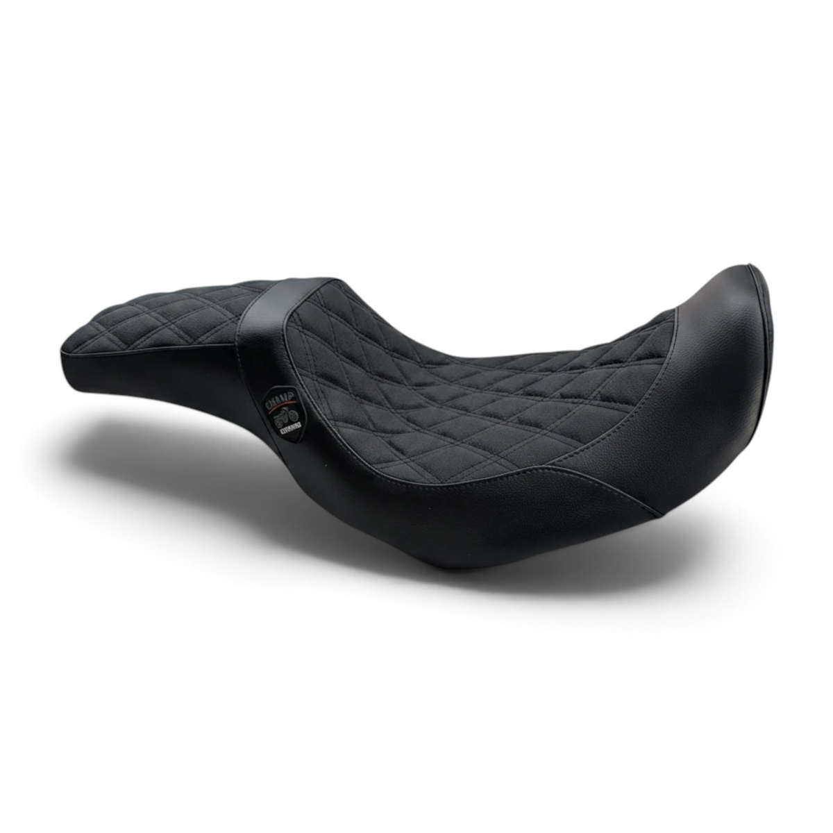 Harley Dyna Performance Diamond Dual Hybrid GEL Seat 2006-2017 | Champ Customs