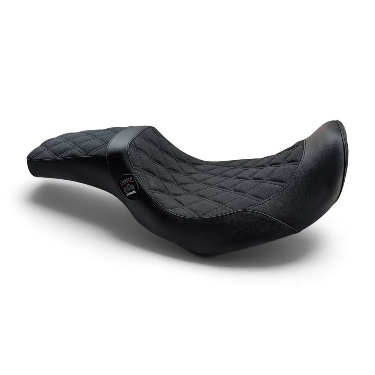 Harley Dyna Performance Diamond Dual Hybrid GEL Seat 2006-2017 | Champ Customs