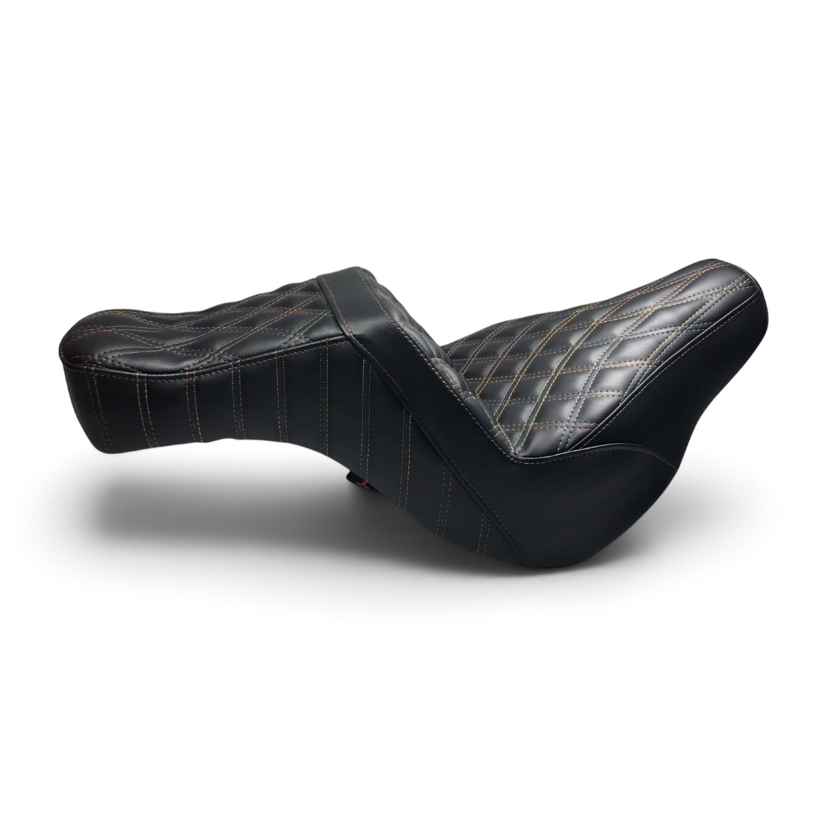Harley-Davidson Low Rider Stinger Seat – Outlaw Diamond Stitch | Stinger Back Support