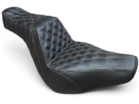 Harley-Davidson Low Rider Stinger Seat – Outlaw Diamond Stitch | Stinger Back Support