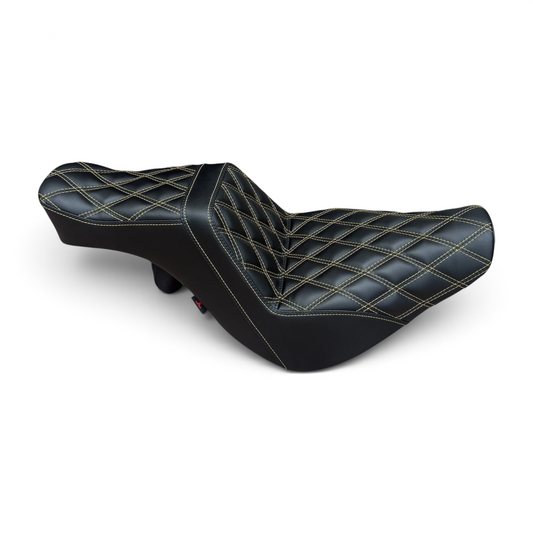 Harley Davidson Low Rider Sidewinder Seat (FXLR / FXLRS) | The Road Master Triple Diamond