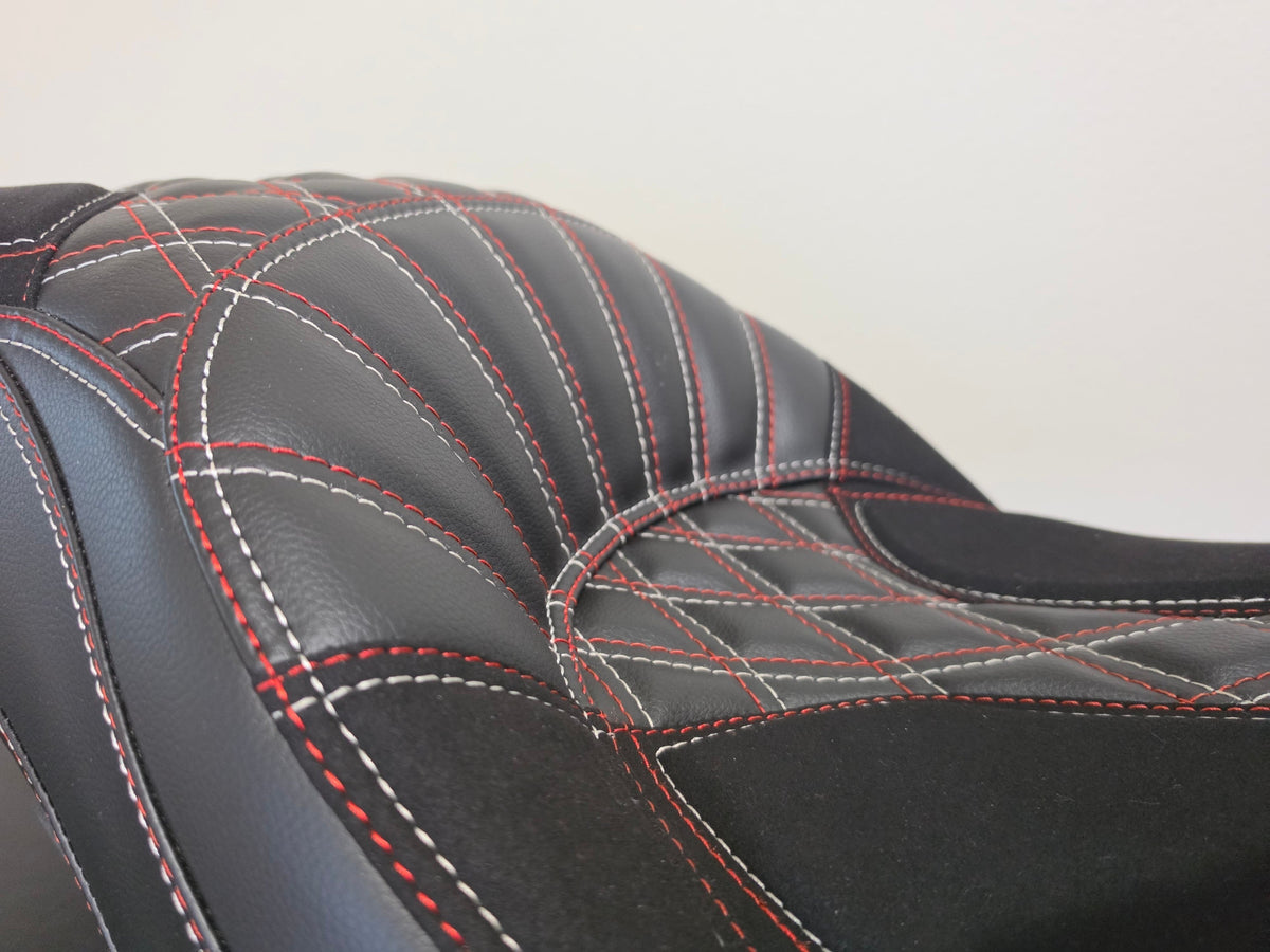 Harley-Davidson Low Rider Seat – Luxury Comfort (FXLR / FXLRS) | Champ Customs