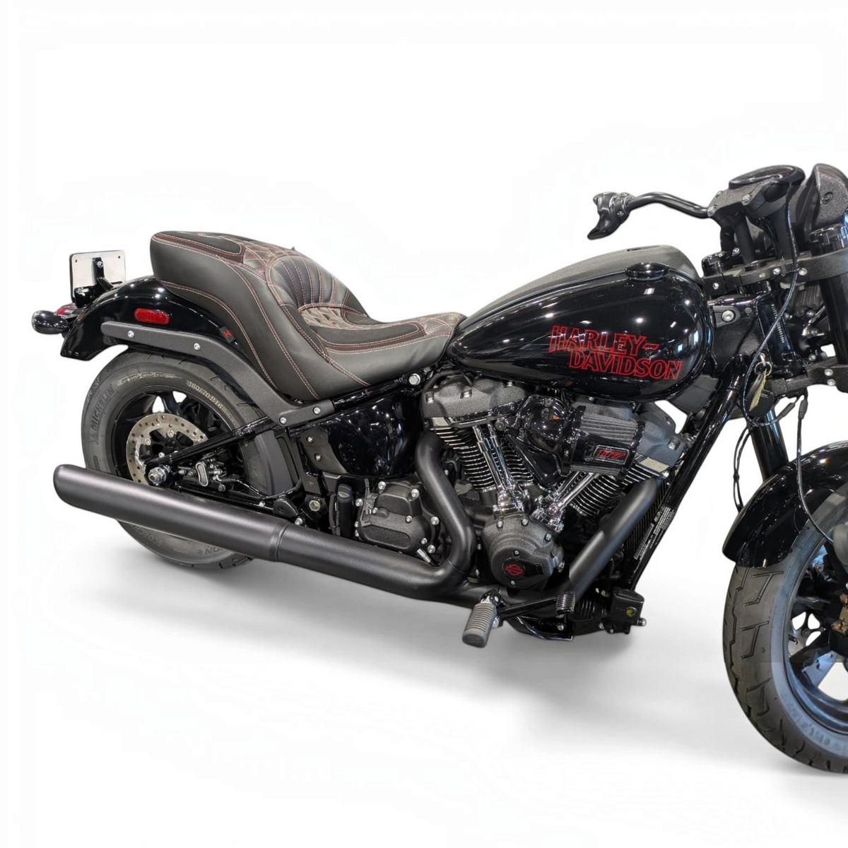 Harley-Davidson Low Rider Seat – Luxury Comfort (FXLR / FXLRS) | Champ Customs