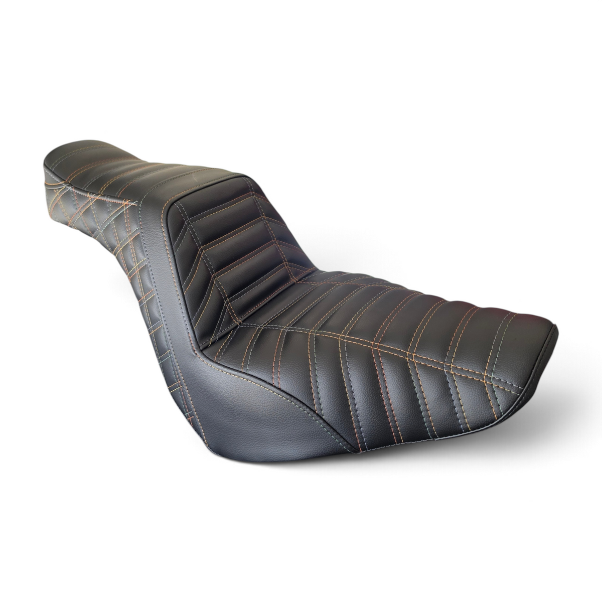 Harley-Davidson Low Rider Step-Up Stinger Seat FXLR / FXLRS-ST Reaper Tuck & Roll