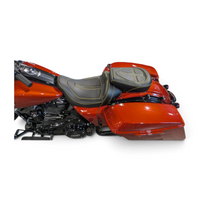 Harley Touring GEL Seat for CVO Road Street Electra Glide Bagger wide seat 2009-2024