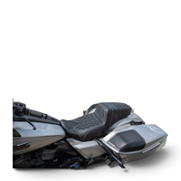 Harley Touring 2024+ Performance Seat | Dynasty Stitch | Champ Customs