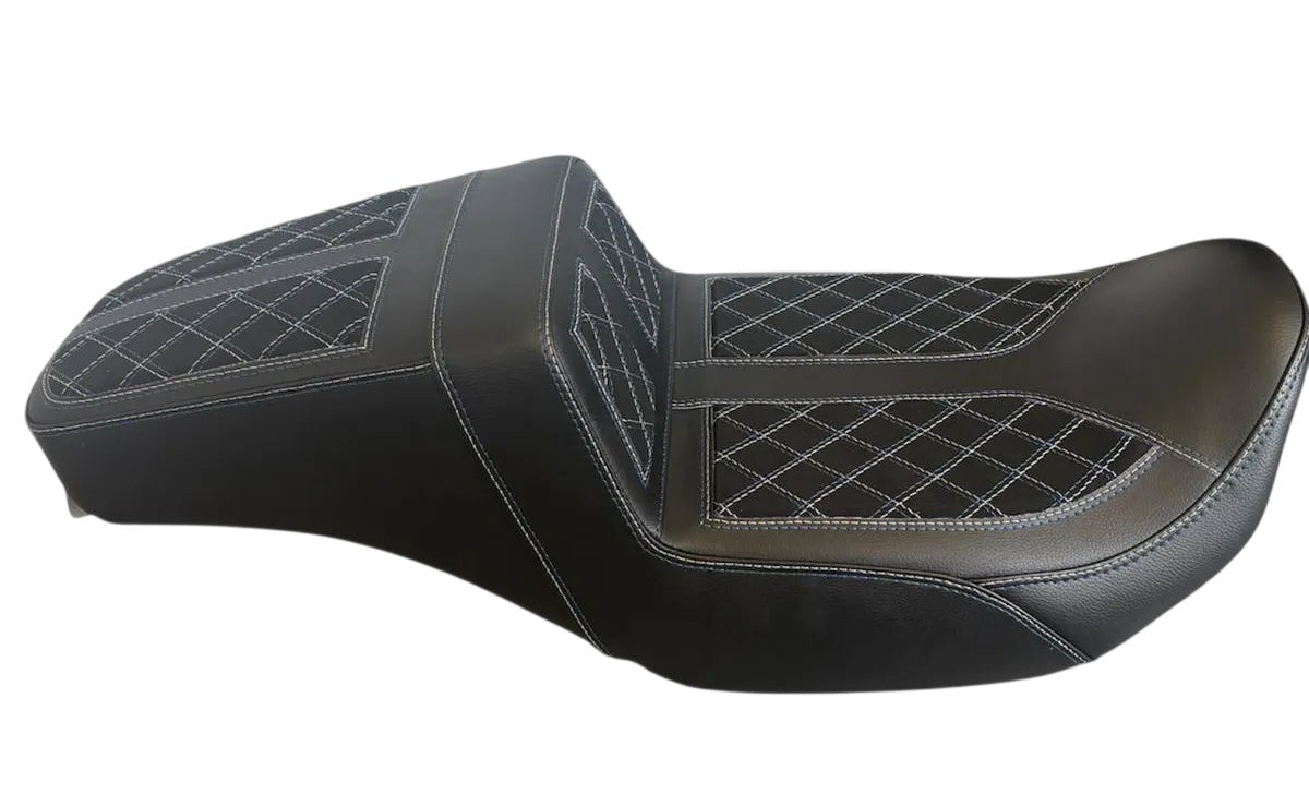 Harley Touring 2024+ Performance Seat | Dynasty Stitch | Champ Customs