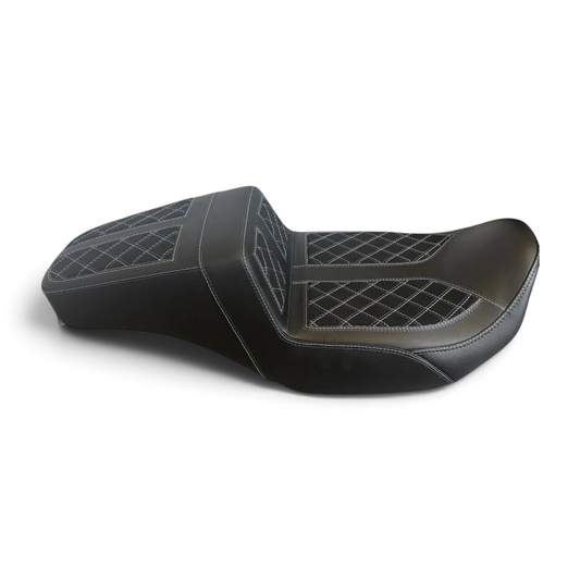Harley Touring 2024+ Performance Seat | Dynasty Stitch | Champ Customs