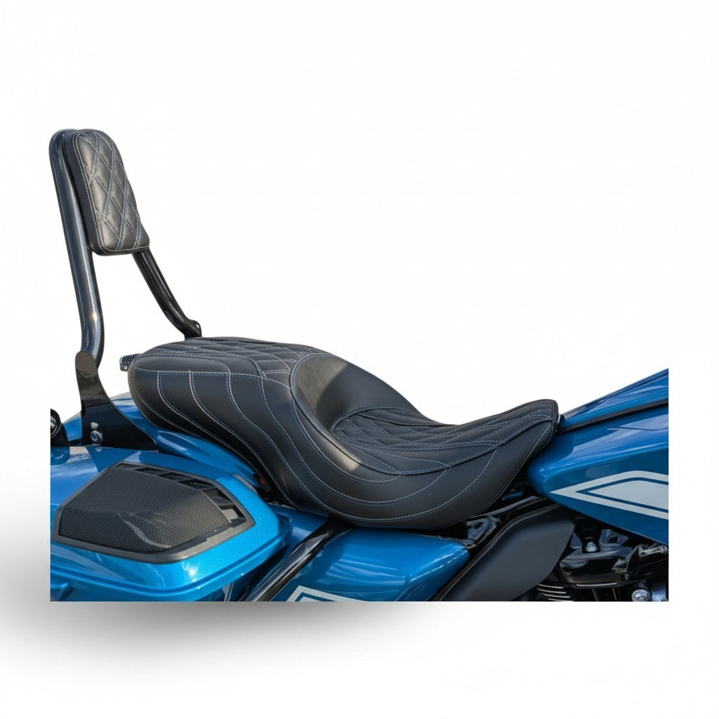 Harley-Davidson Touring Seat 2009–2023 – Luxury Touring (Road Glide, Street Glide) | Champ Customs