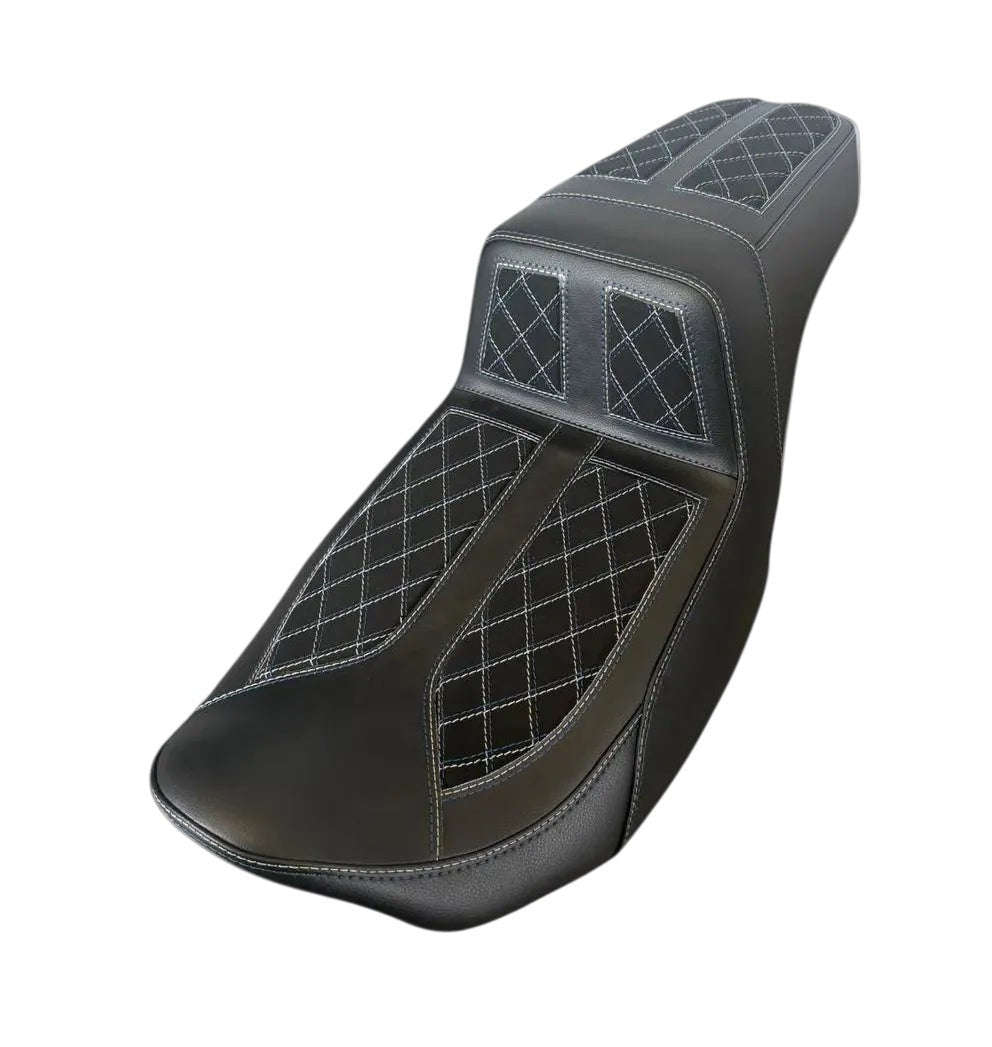 Harley Touring 2024+ Performance Seat | Dynasty Stitch | Champ Customs