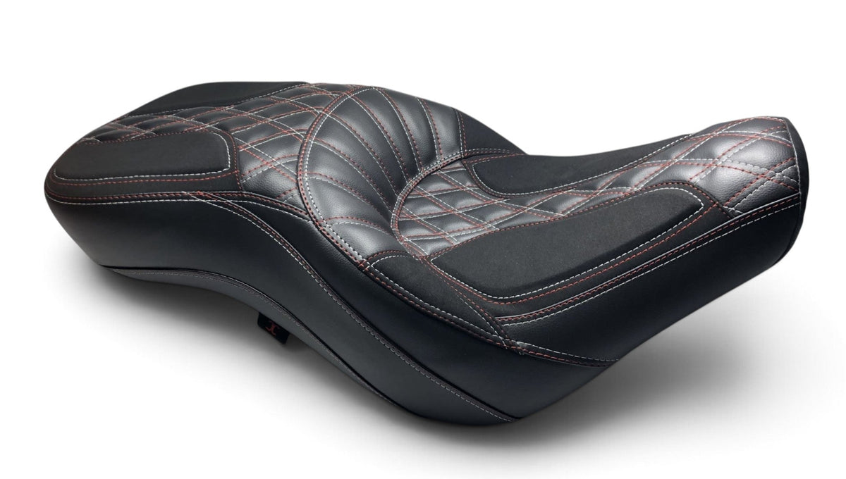Harley-Davidson Low Rider Seat – Luxury Comfort (FXLR / FXLRS) | Champ Customs