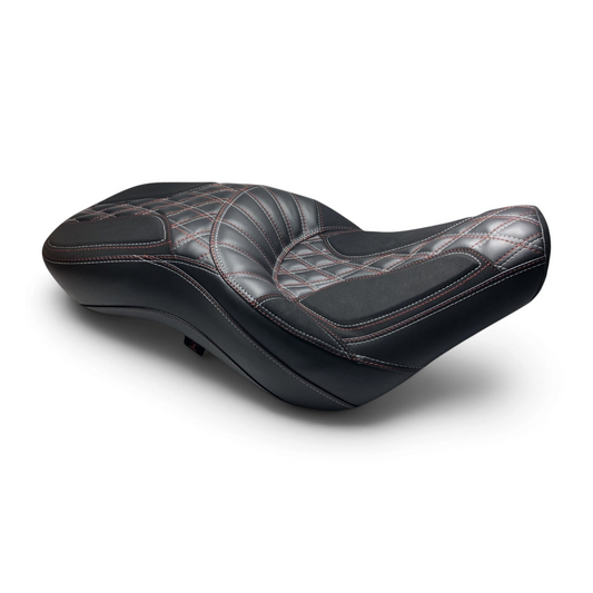Harley-Davidson Low Rider Seat – Luxury Comfort (FXLR / FXLRS) | Champ Customs