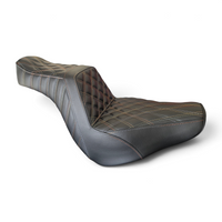 Harley-Davidson Low Rider Stinger Seat – Outlaw Diamond Stitch | Stinger Back Support