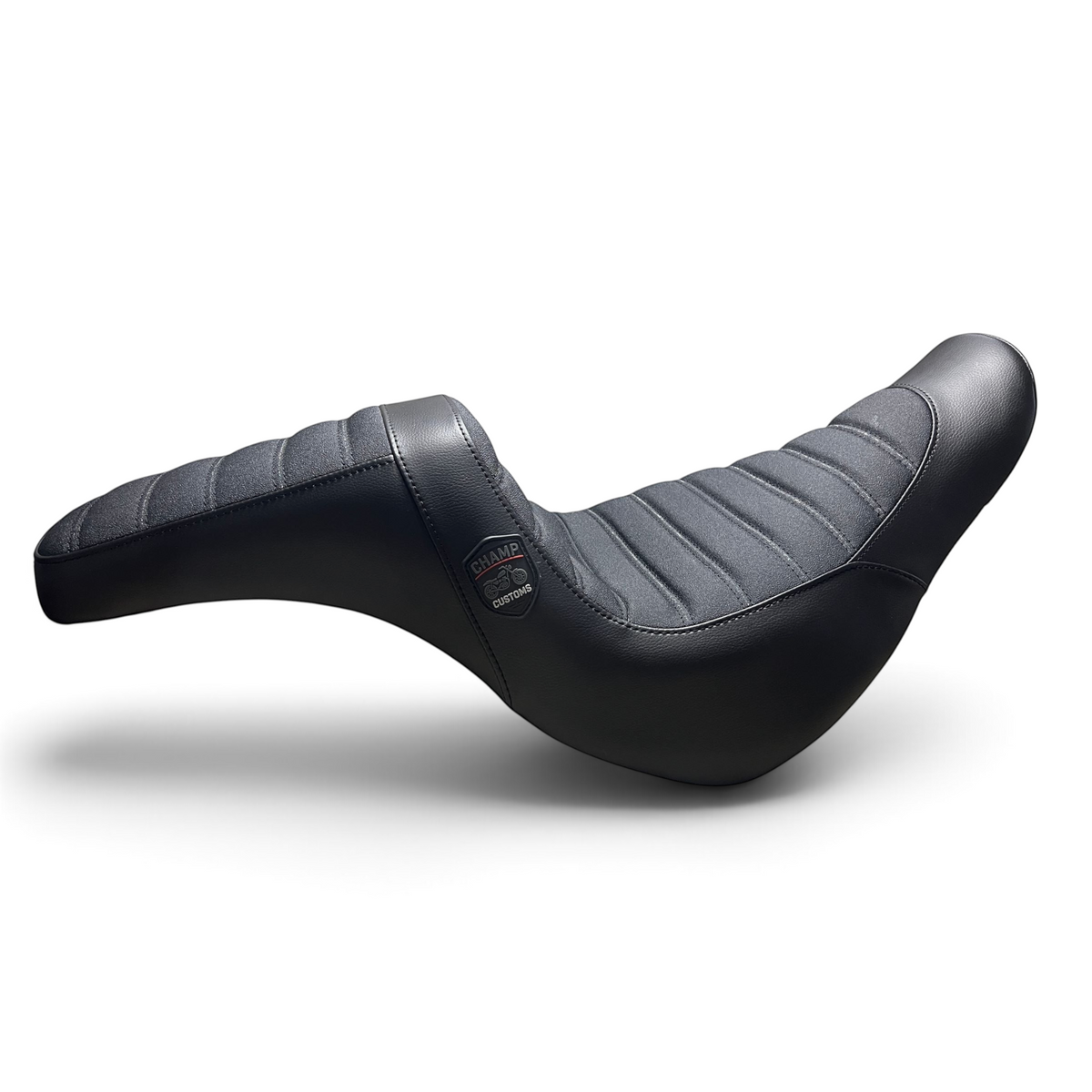 Champ Customs Performance Gripper Dual Hybrid GEL Seat for Softail low rider Tuk&Roll 2018-2025