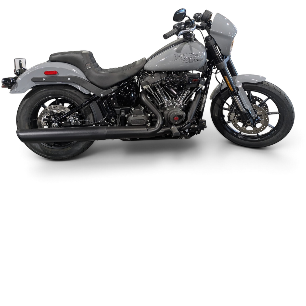 Champ Customs Performance Gripper Dual Hybrid GEL Seat for Softail low rider Tuk&Roll 2018-2025