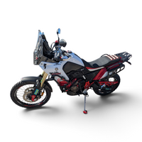 Yamaha Tenere 700 Dual GEL Seat Carbon Sides Grip Top (Standard) 2019-2024