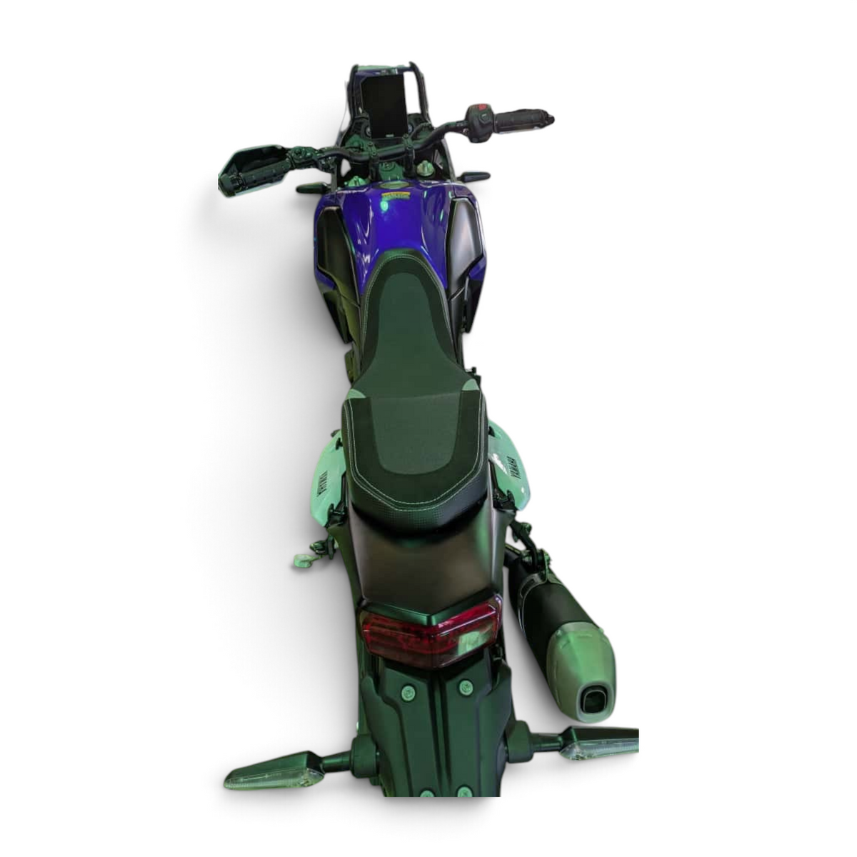 Yamaha Tenere 700 Comfort Seat Grip Top with Carbon & Suede Panels | Champ Customs Adventure Pro Standard Height