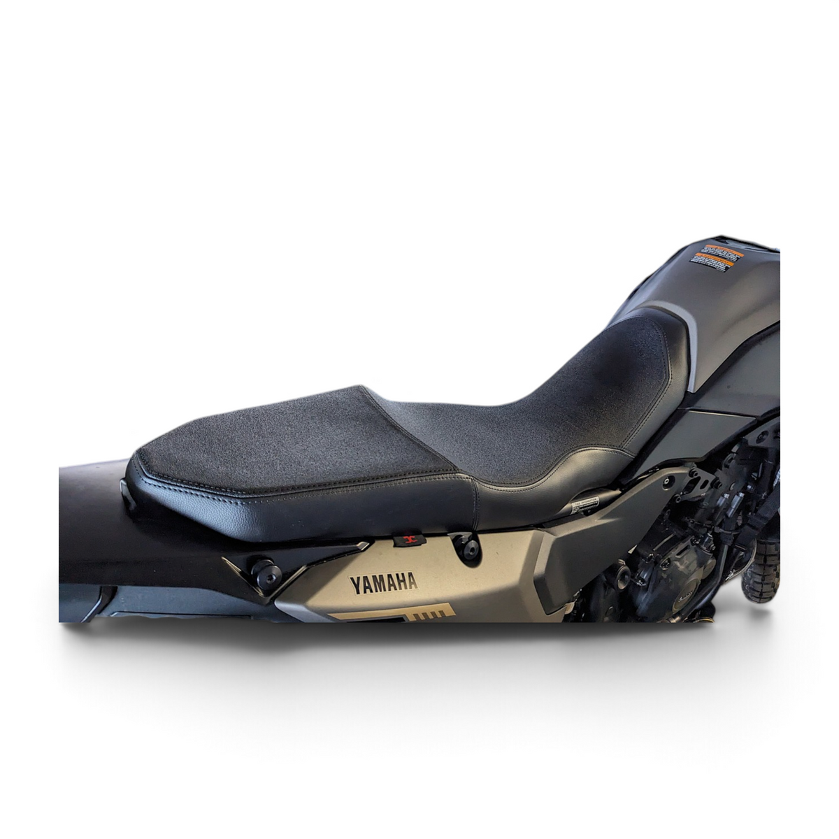 Yamaha Tenere 700 Standard Seat Full Grip Top | Champ Customs Adventure Pro